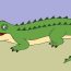 How to Draw a Crocodile step by step