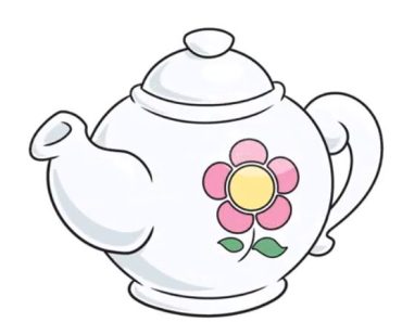 How to Draw a Tea Pot easy step by step
