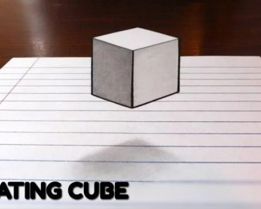 How to draw 3d cube stuff step by step